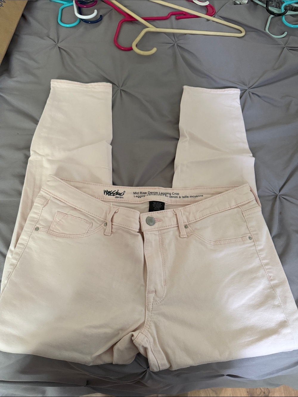 Mid Rise Crop Jeggings